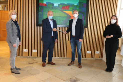 Stiftung unterstützt Gründer